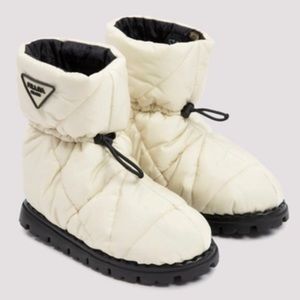 Prada Nylon Snow Boots